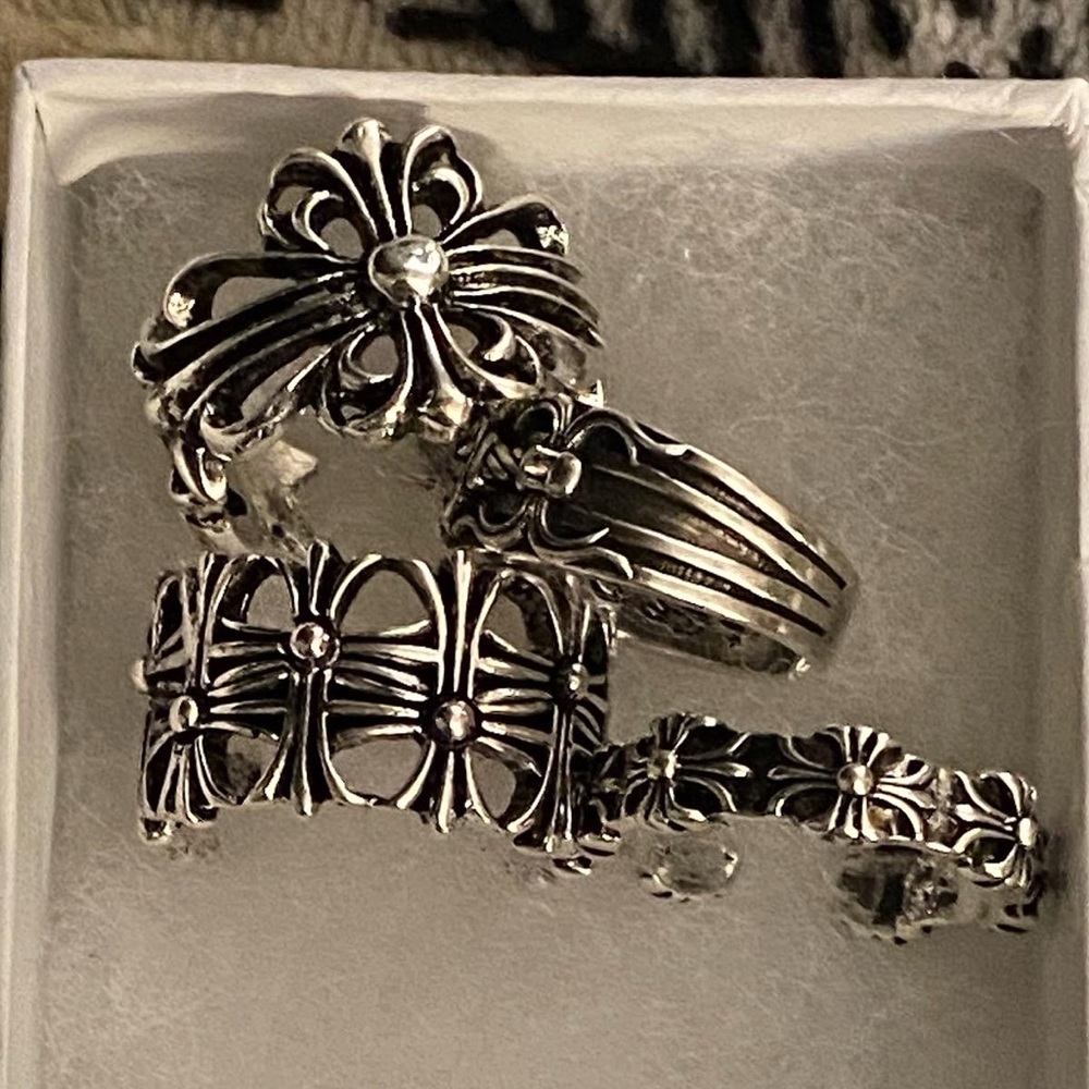 Chrome Hearts ring bundle